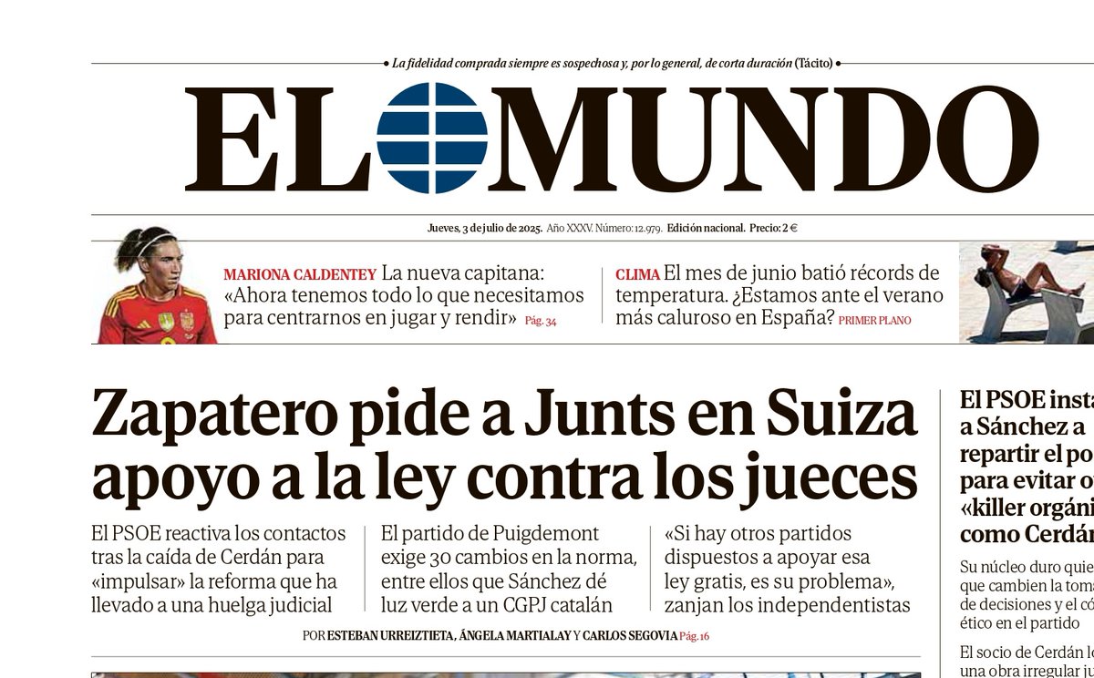La ley de <a href="/felixbolanosg/">Félix Bolaños</a> es taaaaan buena que la están negociando con un prófugo de la justicia