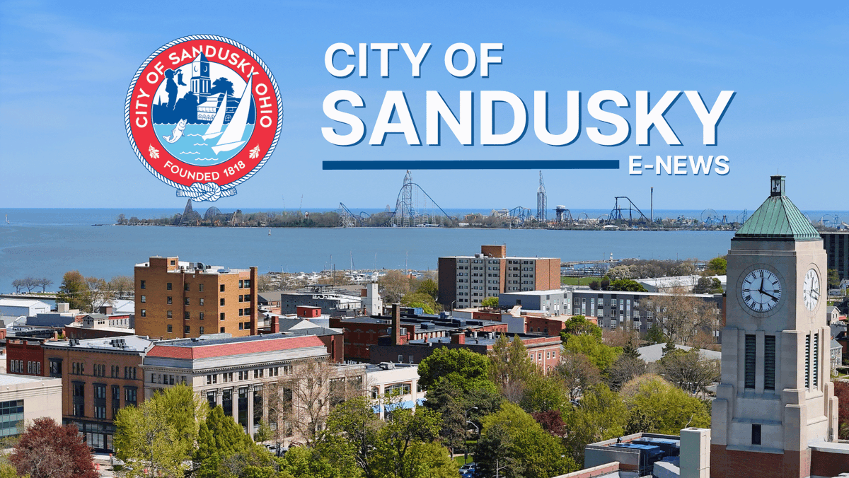 cityofsandusky's tweet image. 📨 Sign up for our email list! Our July e-newsletter comes out Thursday, so make sure you are on our email list so that you receive it.
➡️ cityofsandusky.com/newsletter
You can also sign up for our General News Releases and Traffic & Emergency Alerts email lists.