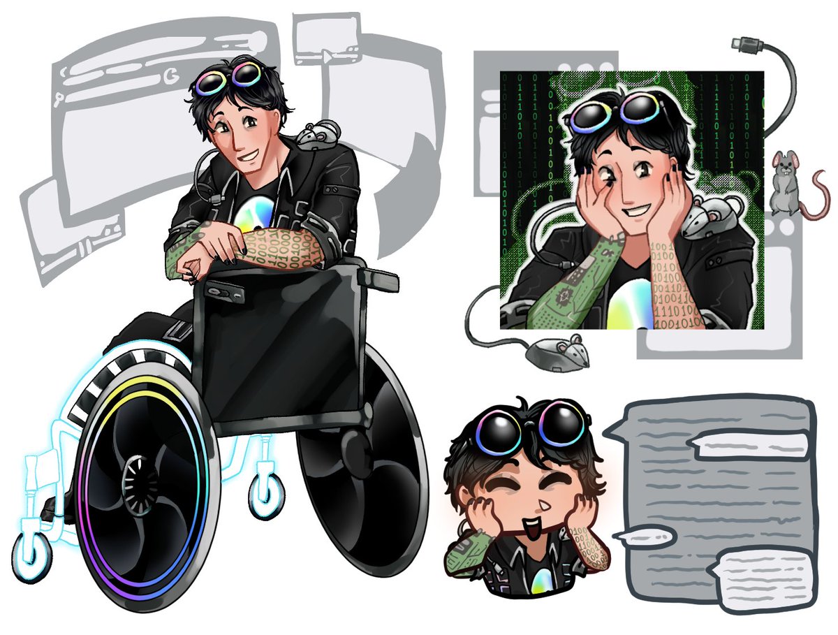 gaveo_s's tweet image. First time posting anything here, kind of nervous 
Anyway, here's art of Mac bc I absolutely love them
#mac #dateverything #macdateeverything