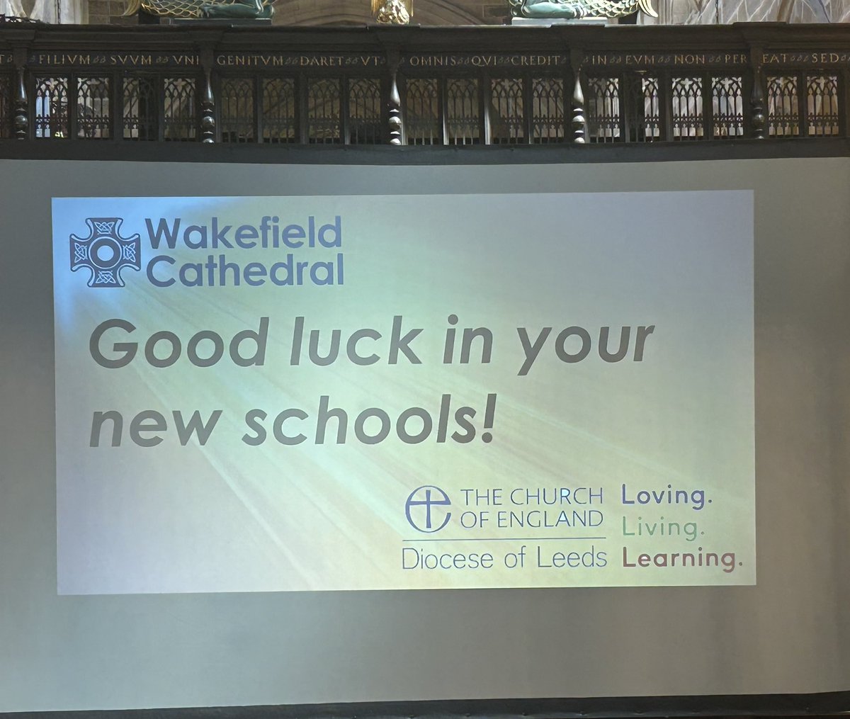 A wonderful leavers service <a href="/WakeCathedral/">Wakefield Cathedral</a> focusing on letting your light shine. This is something very close to our hearts at Southdale. ✨ #southdalesparkle