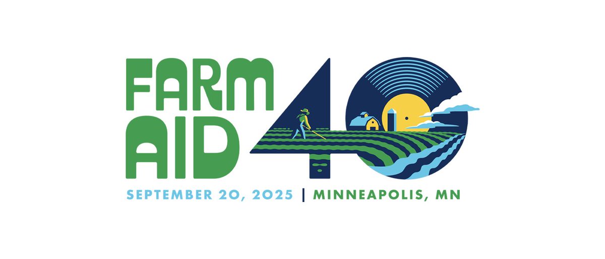 We've gotten so much positive feedback on the logo for our 40th anniversary festival, so we're excited to share this Q&amp;A with the artist:

farmaid.org/blog/qa-with-m…