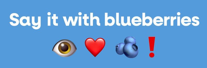 Today is World Emoji Day! Can you guess what our favorite emoji is …? 🫐