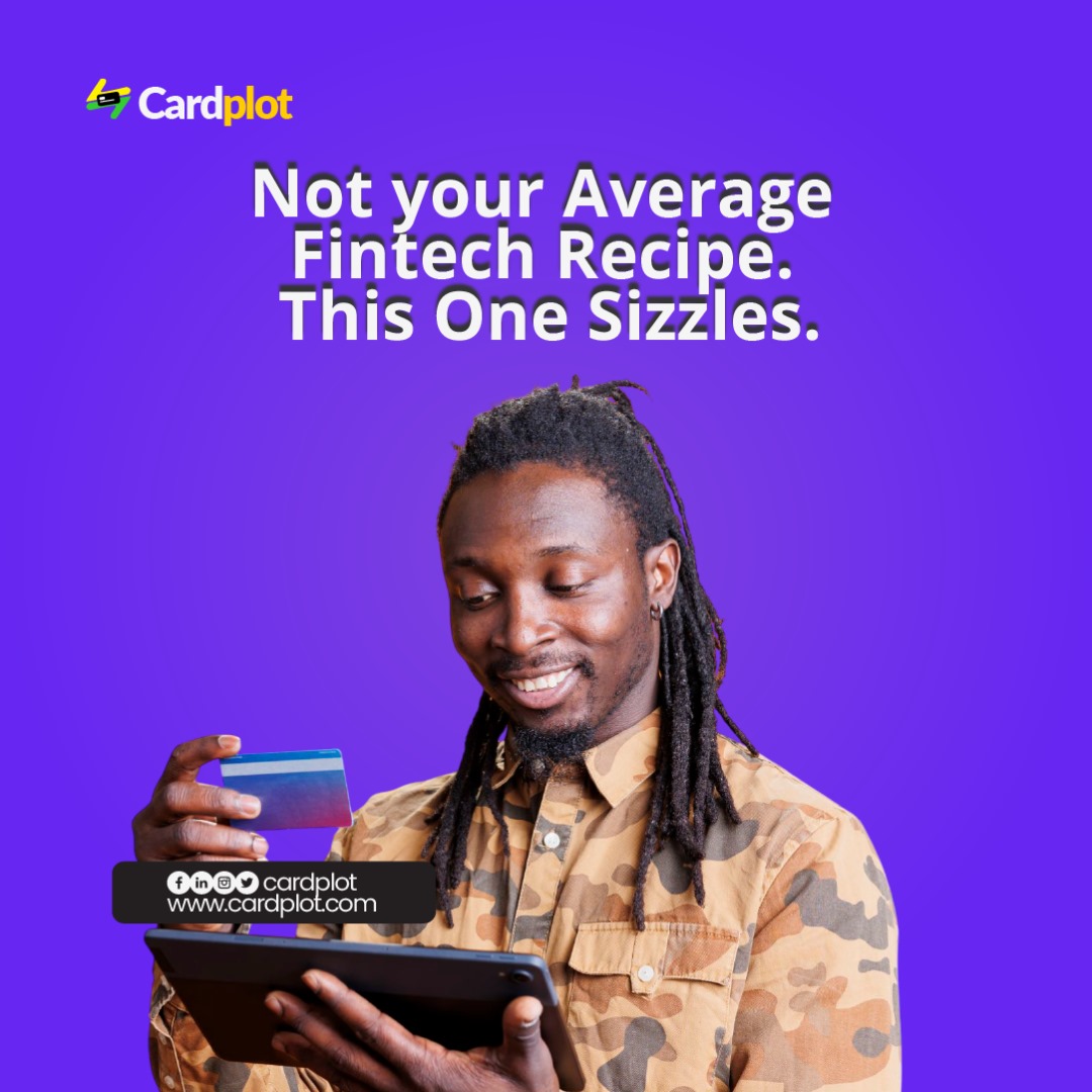Usecardplot's tweet photo. Forget what fintech told you. #Cardplot is cooking something that’ll change how Africa spends, earns, and flexes. https://t.co/ySa4DIz0Iz