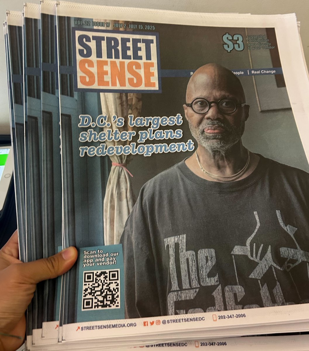 streetsensedc's tweet image. Our newest edition is out NOW! Make sure to support your local vendor and get your copy today 📰