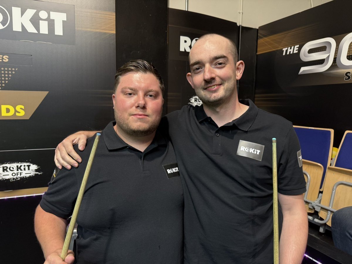 your winners!!! Ross Barker and James Budd...