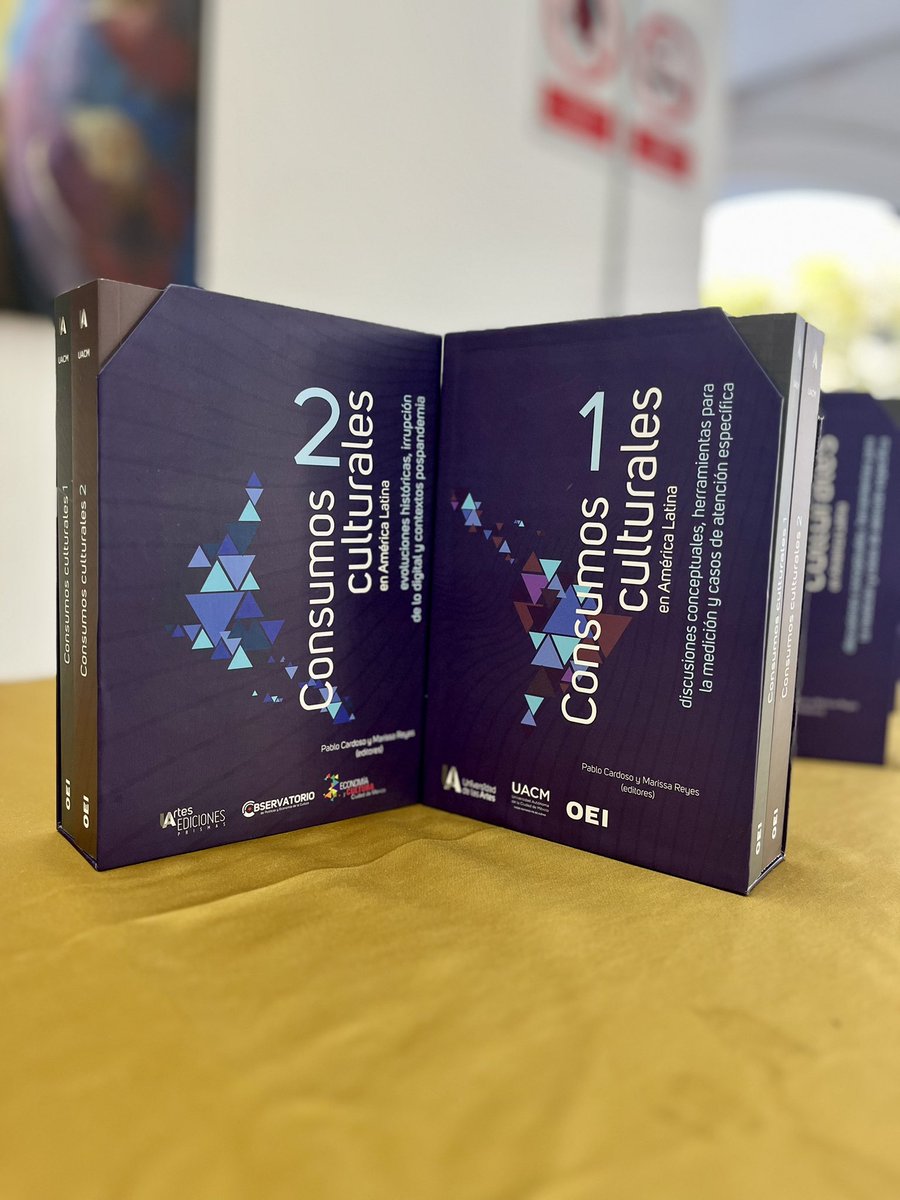 📘Descarga las publicaciones: Consumos Culturales en América Latina, que abordan las problemáticas relacionadas con las desigualdades y asimetrías existentes en la región, ofreciendo perspectivas de cómo se configura el consumo #cultural en el siglo XXI. 👩‍🎨