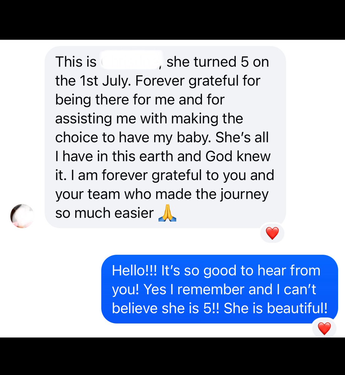 _LauraKlassen's tweet image. One of the best messages I’ve ever received.
#praisegod #antiabortion #chooseyourbaby
*shared with permission