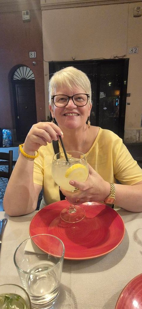 20 years Married to this lucky lady 🤣 only way to celebrate cocktails in Rome.