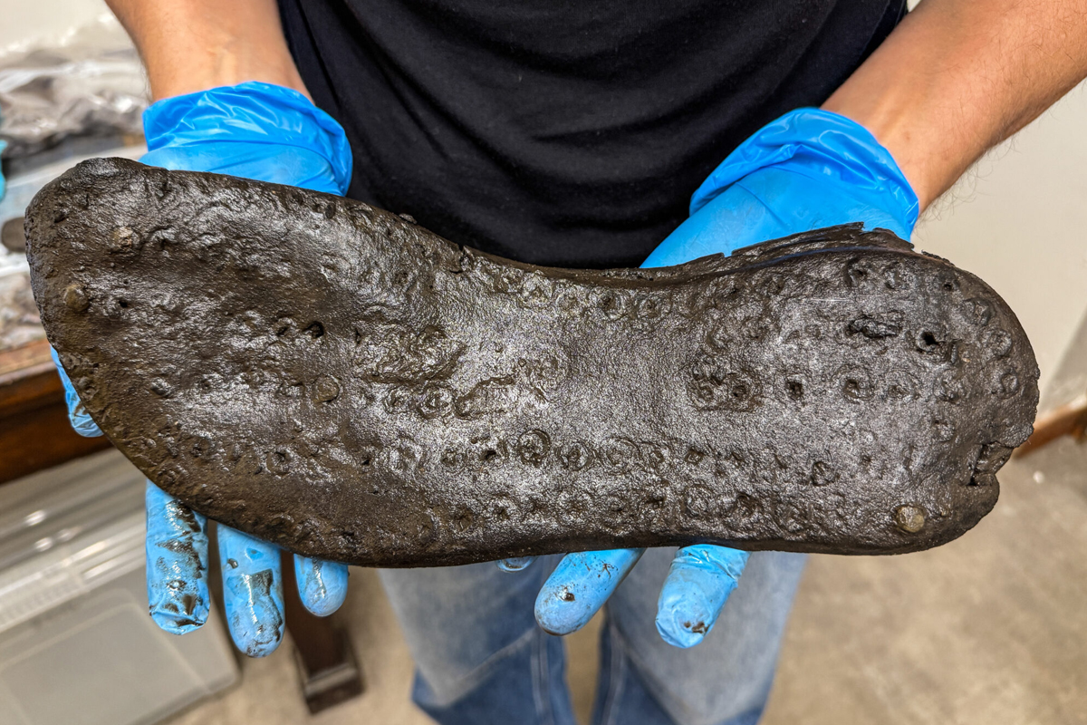 HeritageDaily's tweet image. Cache of Roman footwear unearthed at Magna Roman Fort - #archaeology #archeology
loom.ly/Zil3hDY