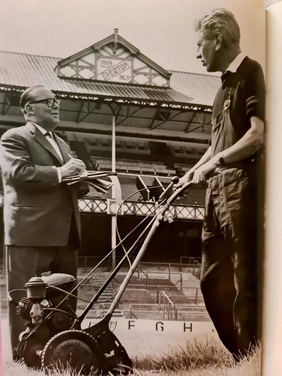 Groundsman at Goodison Park..24th June 1966. Source-from my book-Dr Everton's Magnificent Obsession (The David France Collection).