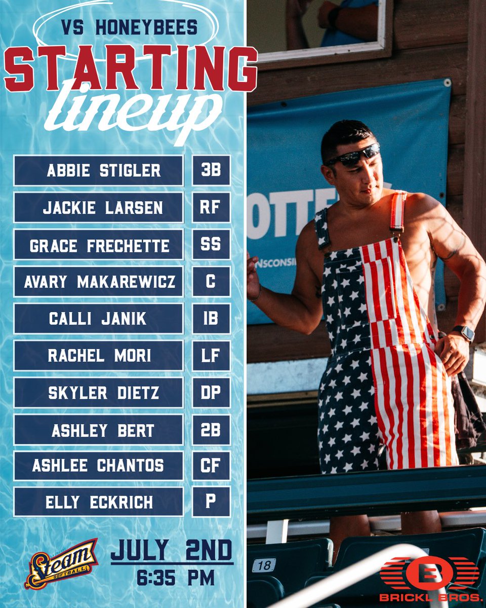 🇺🇸It’s USA DAY at the shipyard!

We will be running lots of festive promotions during today’s game as the 4th of July is just around the corner! Come join in on the fun. 

#fullsteamahead