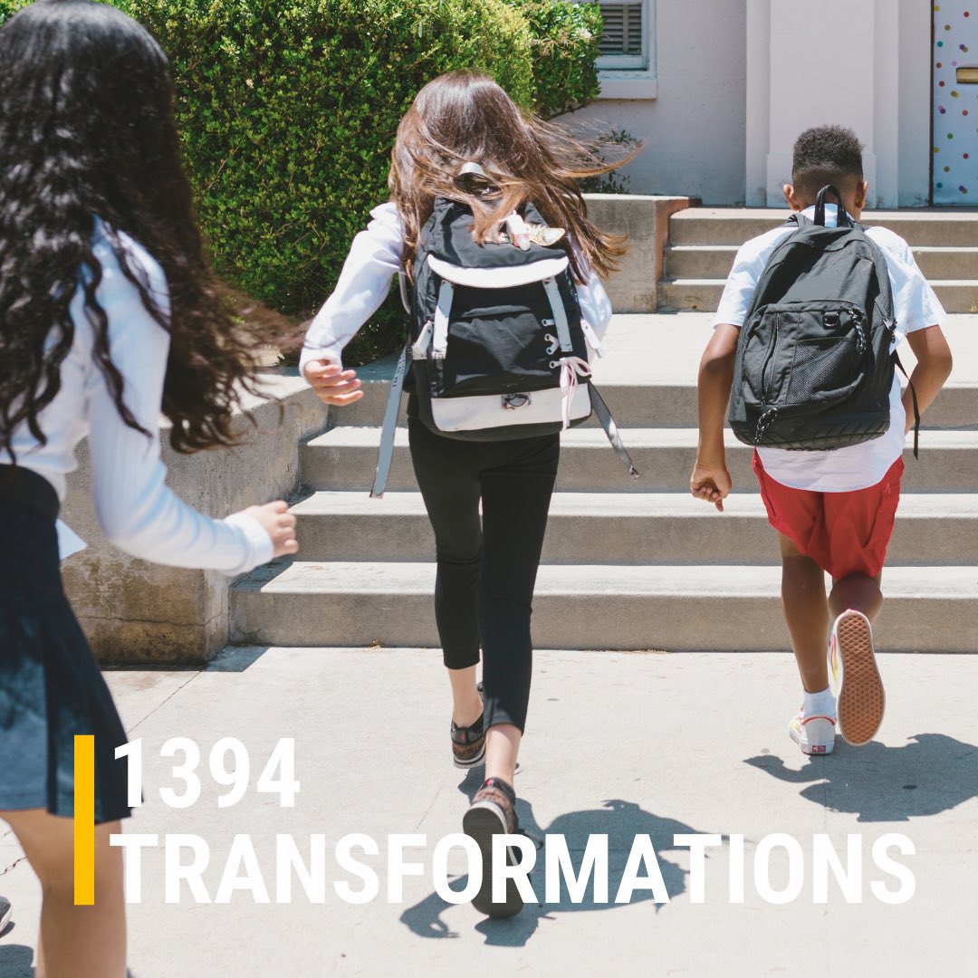 With a multi-billion-dollar lack in funding, teachers are teaching in outdated classrooms &amp; schools. Orgs like ours are crucial to filling the gaps that schools can’t on their own. 

Help us provide inspiring spaces for kids! Go to the link in our bio to donate now.