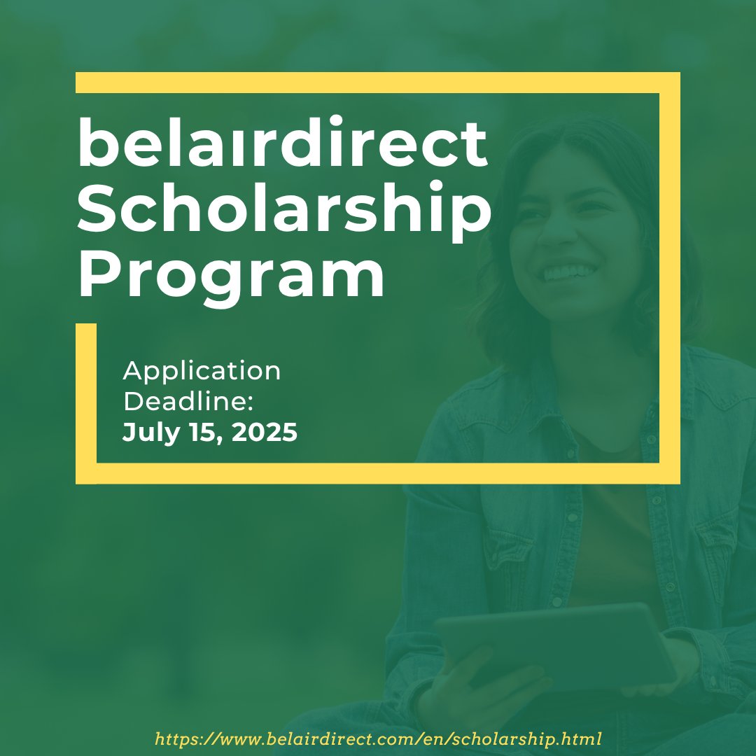 If you’re a BCRTA member—or the child or grandchild of one—you may be eligible to receive one of 50 scholarships worth $1,000 each, courtesy of our partners at belairdirect.

📚 Learn more or apply at: belairdirect.com/en/scholarship…

#BCRTA #belairdirect #scholarship #undergrad