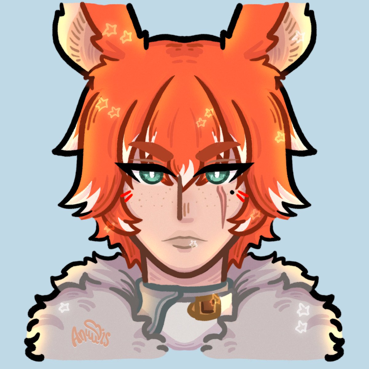 anuuubisart's tweet image. And now that I know how it works, it's time to attack a mutual!
#artfight2025