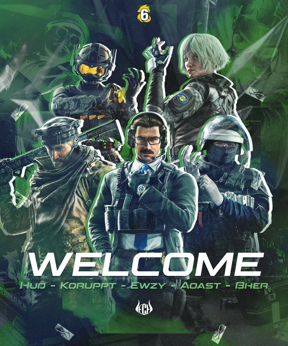 We've been quiet for a while, but no more.

Please welcome our new R6 roster for Element 5 and future events. 

<a href="/HudsAStud/">Jackson</a> 
<a href="/KorruptCuhh/">‎Korrupt</a> 
<a href="/EwzyGuns/">‏۟</a> 
<a href="/aoasty/">Aoast</a> 
<a href="/Bherrrrrr/">✞</a>
