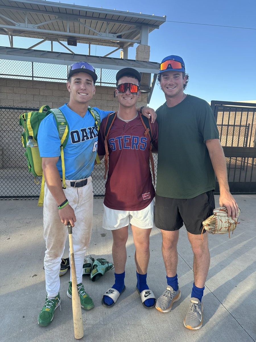 Scott Abraham (@coachscott44) on Twitter photo Some OG <a href="/tcbsbl/">Tri-County Prime / Red Sox Scout Team</a> <a href="/NorCalU1/">NorCalU</a> playing a little
Summer ball in SoCal. Love watching these
Boys and their success. <a href="/Nic_Abraham13/">Nic Abraham</a> <a href="/JaxGimenez/">Jax Gimenez</a> <a href="/C0leChamberlain/">Cole Chamberlain</a> Some OG <a href="/tcbsbl/">Tri-County Prime / Red Sox Scout Team</a> <a href="/NorCalU1/">NorCalU</a> playing a little
Summer ball in SoCal. Love watching these
Boys and their success. <a href="/Nic_Abraham13/">Nic Abraham</a> <a href="/JaxGimenez/">Jax Gimenez</a> <a href="/C0leChamberlain/">Cole Chamberlain</a>