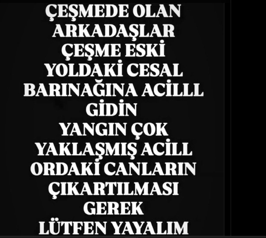 Son SoyLu (@son_soylu) on Twitter photo #cesmeyanıyor #cesmeyanıyor