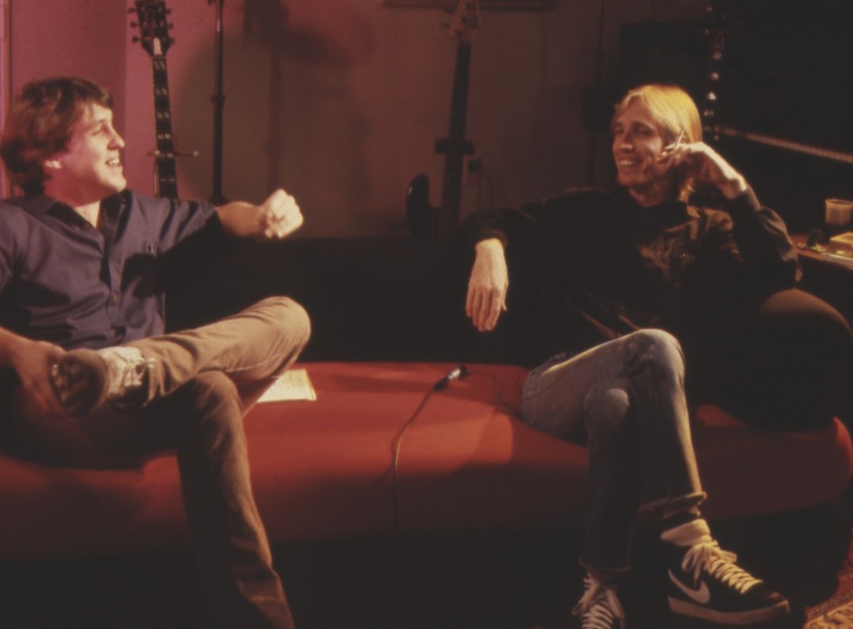 tompetty's tweet image. Archival photos from the ‘Heartbreakers Beach Party’ interviews in the music room of Tom’s L.A. home with @CameronCrowe (1982).
Photos by © Dennis Callahan for Petty Legacy LLC