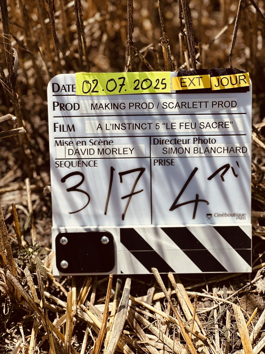 J1 - La suite de A L’INSTINCT à nouveau en tournage pour France 2. #MakingProd #ScarlettProductions <a href="/MediawanFr/">Mediawan</a> <a href="/FranceTV/">France tv</a>
