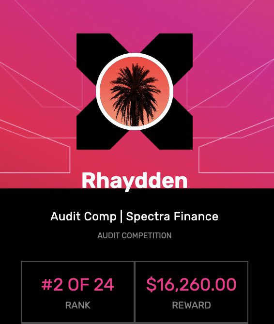 Proud of this result. Massive respect to <a href="/immunefi/">Immunefi</a> for standing with SRs and staying true to the mission. The best is yet to come