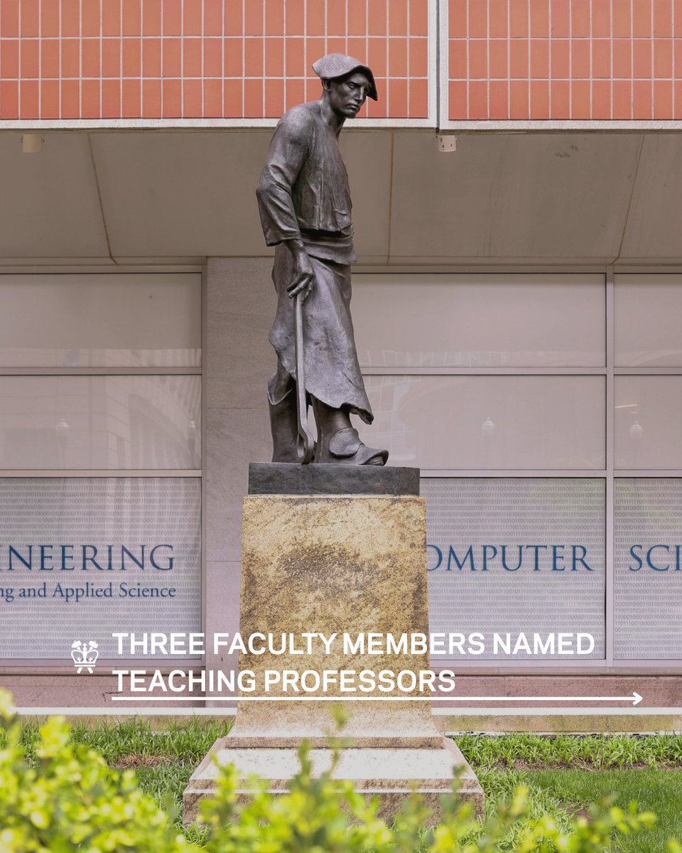 CUSEAS's tweet image. We’re honoring faculty members Adam Cannon, David Vallancourt, and Hardeep V. Johar as inaugural Teaching Professors — recognizing their transformative impact on education.
Read more about our honored faculty: bit.ly/3GrrLzJ
@columbia_biz @EE_ColumbiaSEAS…