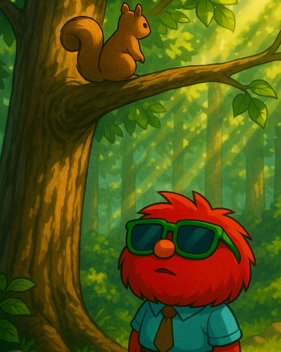 Just saw a squirrel, considered switching careers