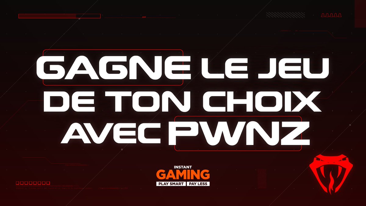 PwnZ___'s tweet image. 🏆 #CONCOURS 🏆

Je vous fais gagner le jeu vidéo de VOTRE CHOIX avec Instant-Gaming

- RT + 💙 ce tweet
- Cliquez sur le lien pour participer:
bit.ly/PwnZ_give

Bonne chance à tous !