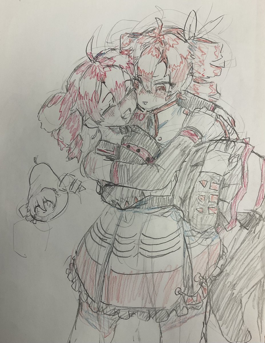 Anbuburu's tweet image. More Vocaloid doodles from last month, I forgor to post 💔