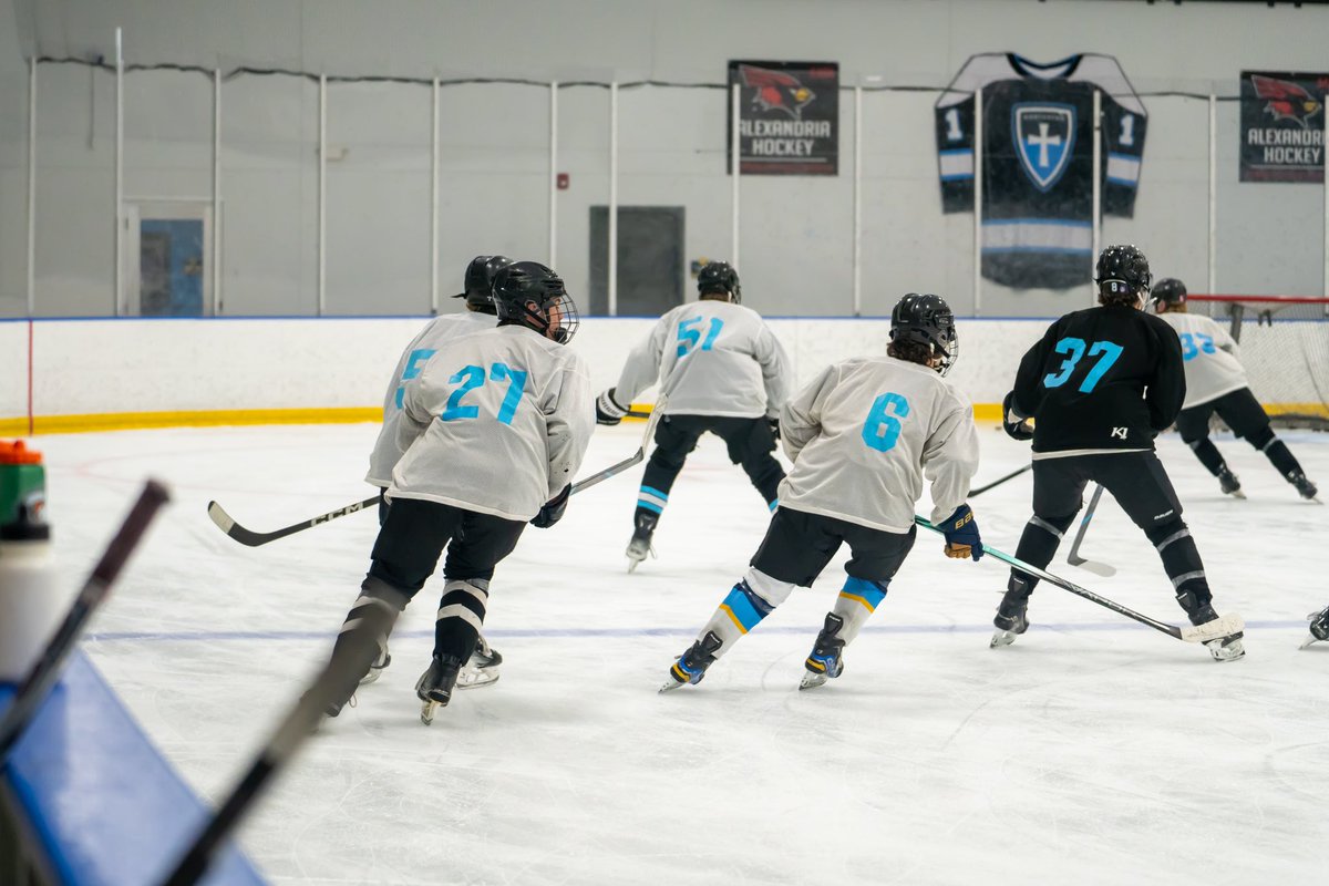 NCA_Knights's tweet photo. Northstar Development Camp is in the books. High compete, high pace, and guys putting in the work on and off the ice. Solid week of development and dialing in for the season ahead! 👊🏼⚔️

#HockeyCamp #ChristianAthletes #DevelopmentCamp #Knights #MinnesotaHockey https://t.co/e9HJFLdyz7
