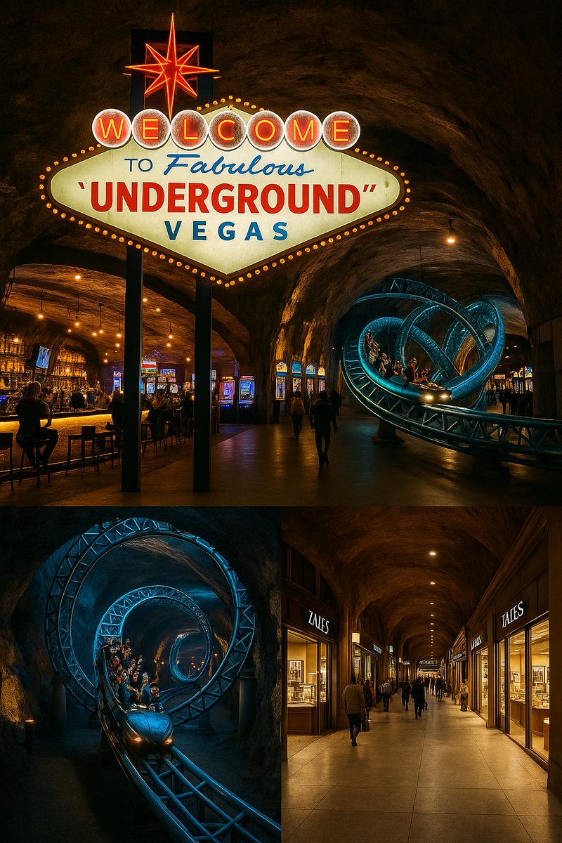UplandersBrew's tweet photo. Hey @grok —
Tell me everything you know about the underground roller coaster in Las Vegas.
Is it real? Is it secret? Is it… 🚨classified fun?
Drop the intel. I’m listening.
#VegasMysteries #AIintel #GrokKnows
*This post sponsored by: Las Vegas Lifestyle Magazine https://t.co/XYg4PNuoHt