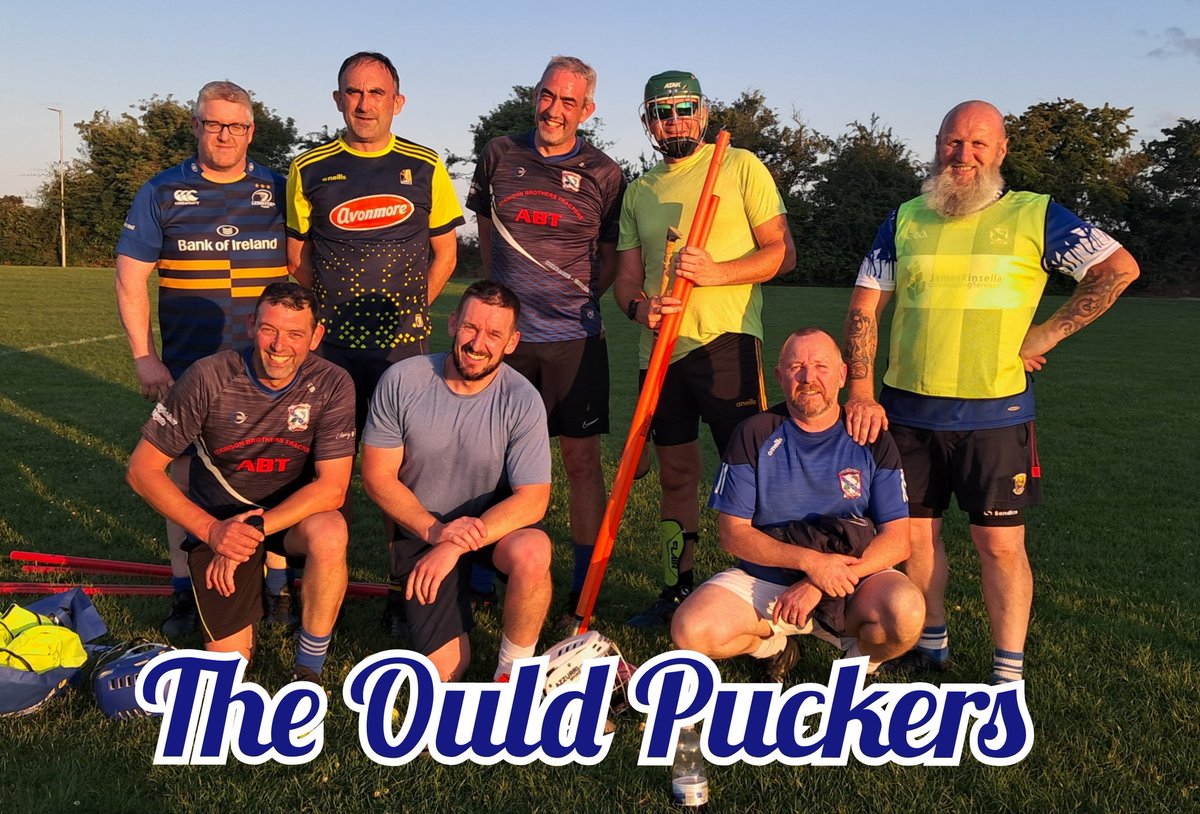 A mighty evening for some champagne hurling with the ould puckers in the sunny southeast #socialhurling #wexfordhurling #wexfordgaa #hurlingmad #dadsandlads #oylgateglenbriengaa #Theouldpuckers