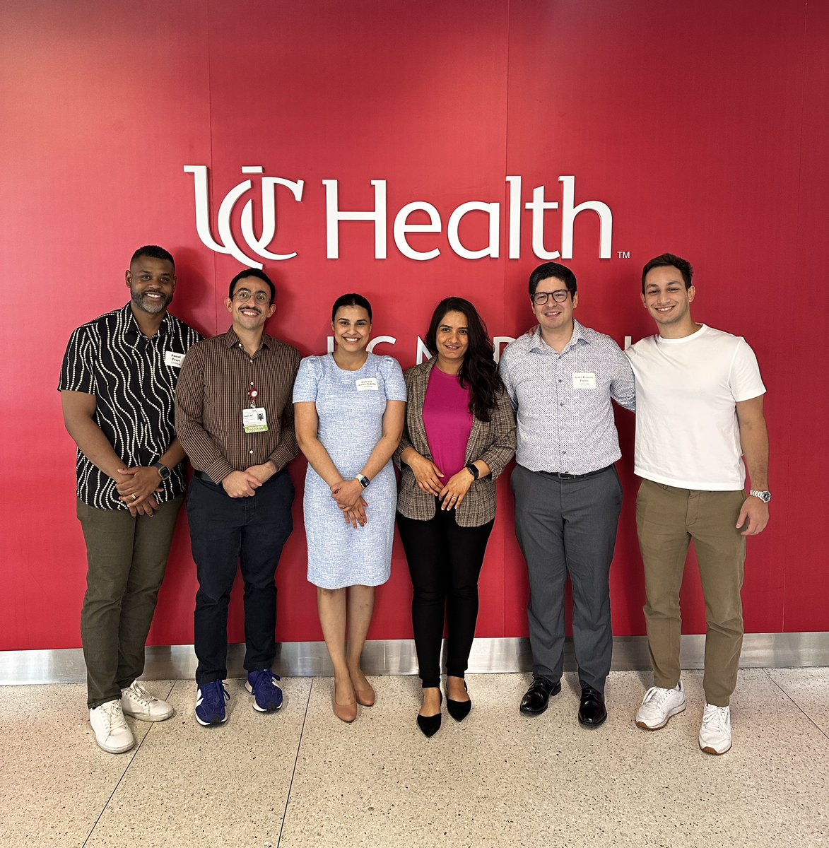 TanveerUddinMD's tweet photo. What an incredible crew — excited to welcome our newest Cardiology Fellows! 🎉 @uccardiology @uofcincy https://t.co/lO0uvYXDOR