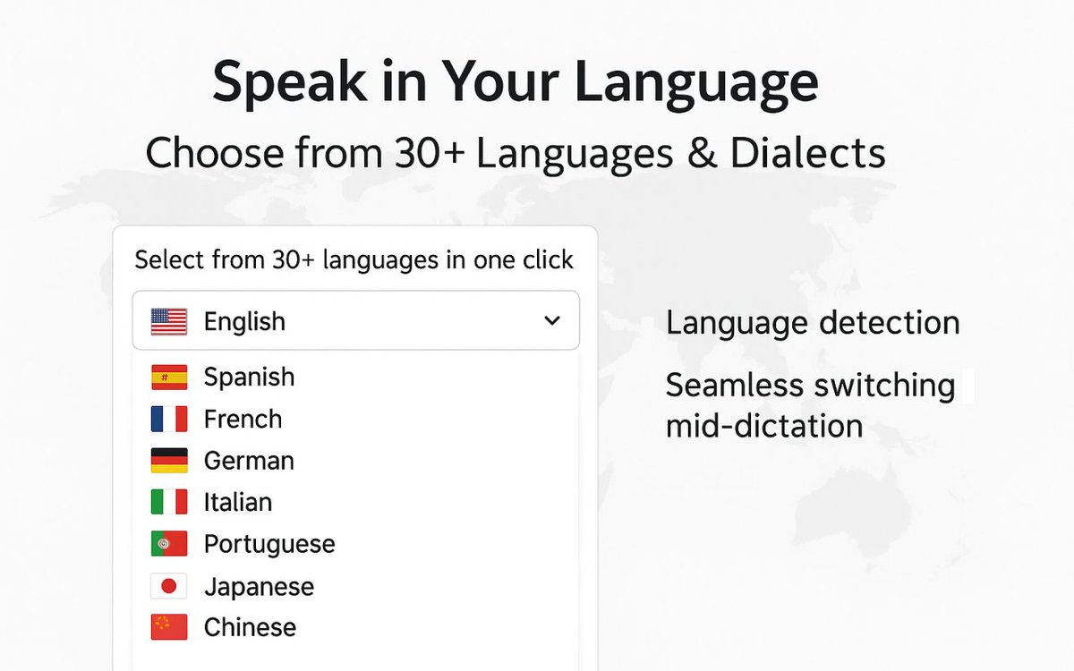 SpeechTextAI's tweet image. Meet AI Voice Note Taker: a Chrome extension for live voice to text transcription.
98% accuracy (thanks to SpeechText.AI technology), 30+ languages, auto-punctuation, history autosave, light/dark themes, privacy-first.
Try now 👉 chrome.google.com/webstore/detai…