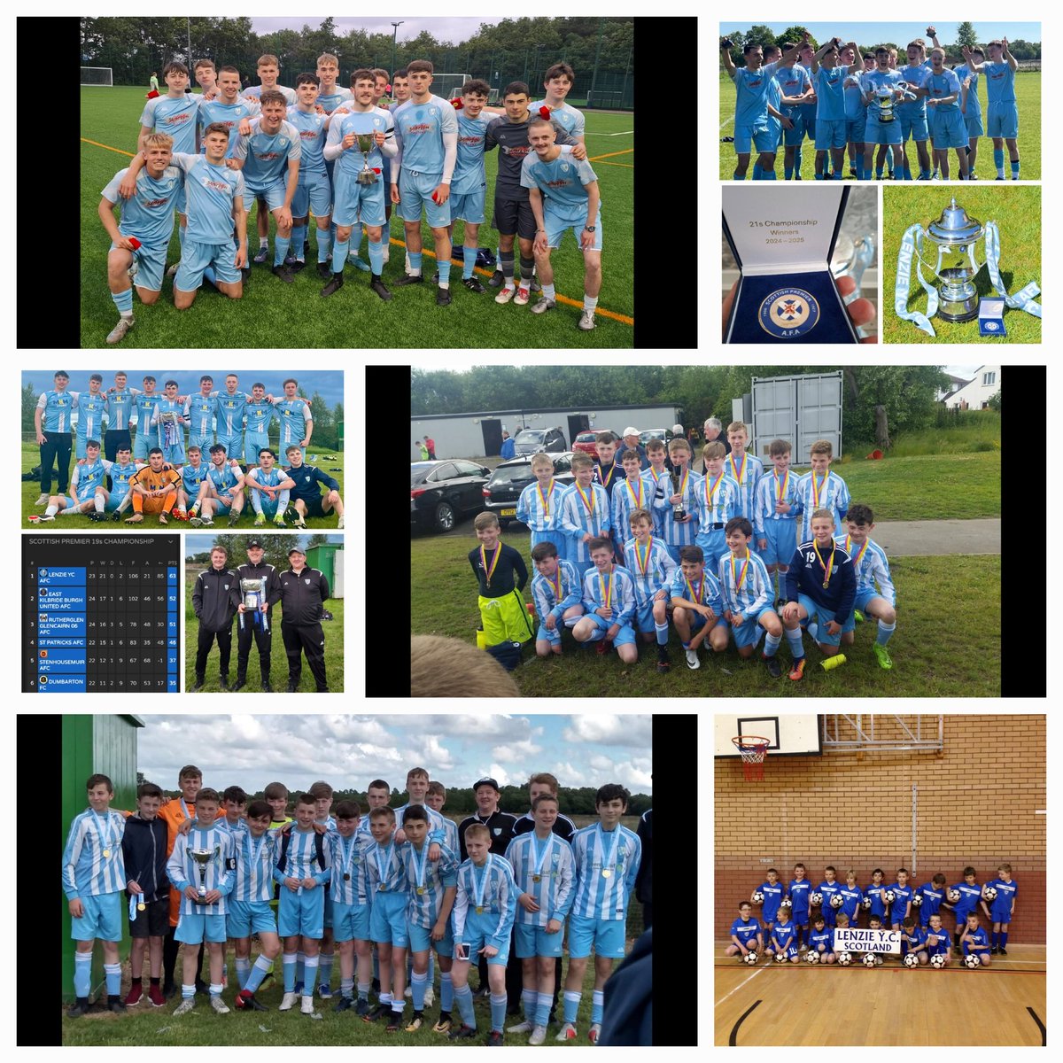 StMungo21s's tweet image. 15 years of memories that will last a lifetime🩵🏆🩵
Thanks to everyone over the years who have been involved with our LYC 2005 team🫶
The time has come for us to move onto pastures new. As of next season, we will join up with @Jeggers1777 as St Mungo AFC 21s⚽️