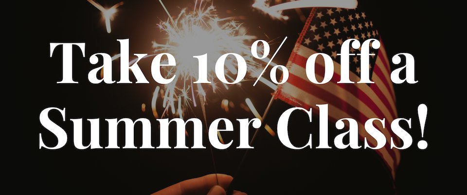 It's our final sale of the summer! From now through Monday, 7/7 take 10% off our Common App essay, math summer bridge, August &amp; September SAT, and September ACT classes with code FIREWORKS 🎆

Visit compassprep.com/classes for details and registration info.