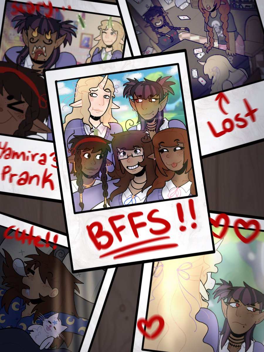 vamptoon's tweet photo. my girls….. my fairies….. #ocs https://t.co/uf9sogArsc