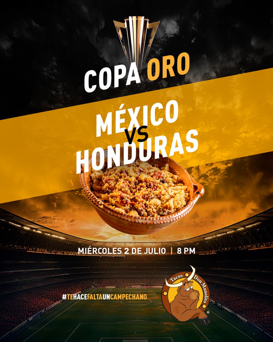 Hoy juega México a las 8 PM.
Y si no hay tacos, no hay gol que se grite igual. 🇲🇽⚽🌮