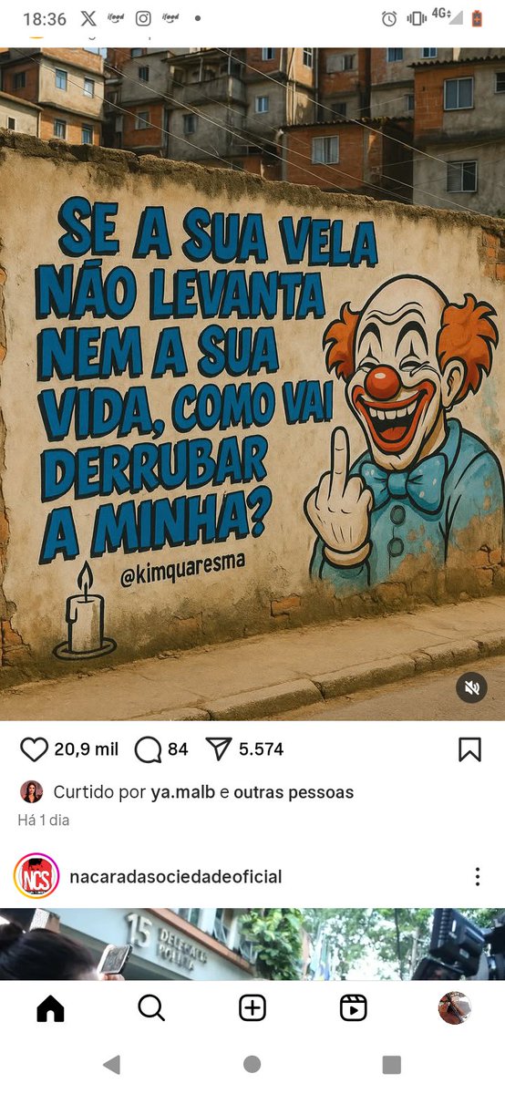 Pois é...