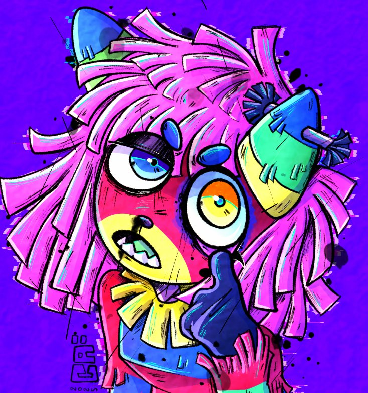 ColexicanaDraws's tweet image. THWACK!!! #tadcfanart #TADC #tadcsona #TheAmazingDigitalCircus