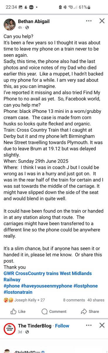 AimeeAsks's tweet photo. @CrossCountryUK are you able to help my cousin with this at all? https://t.co/gAJOPZCZdD