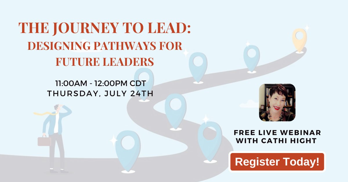 Do you have a strategy to build the next generation of volunteer leaders?

Join Cathi Hight to explore how you can design a leadership journey map that fosters growth, creates deeper connections, &amp; ensures a robust pipeline of passionate, prepared leaders.
hightperformance.com/journey-to-lea…
