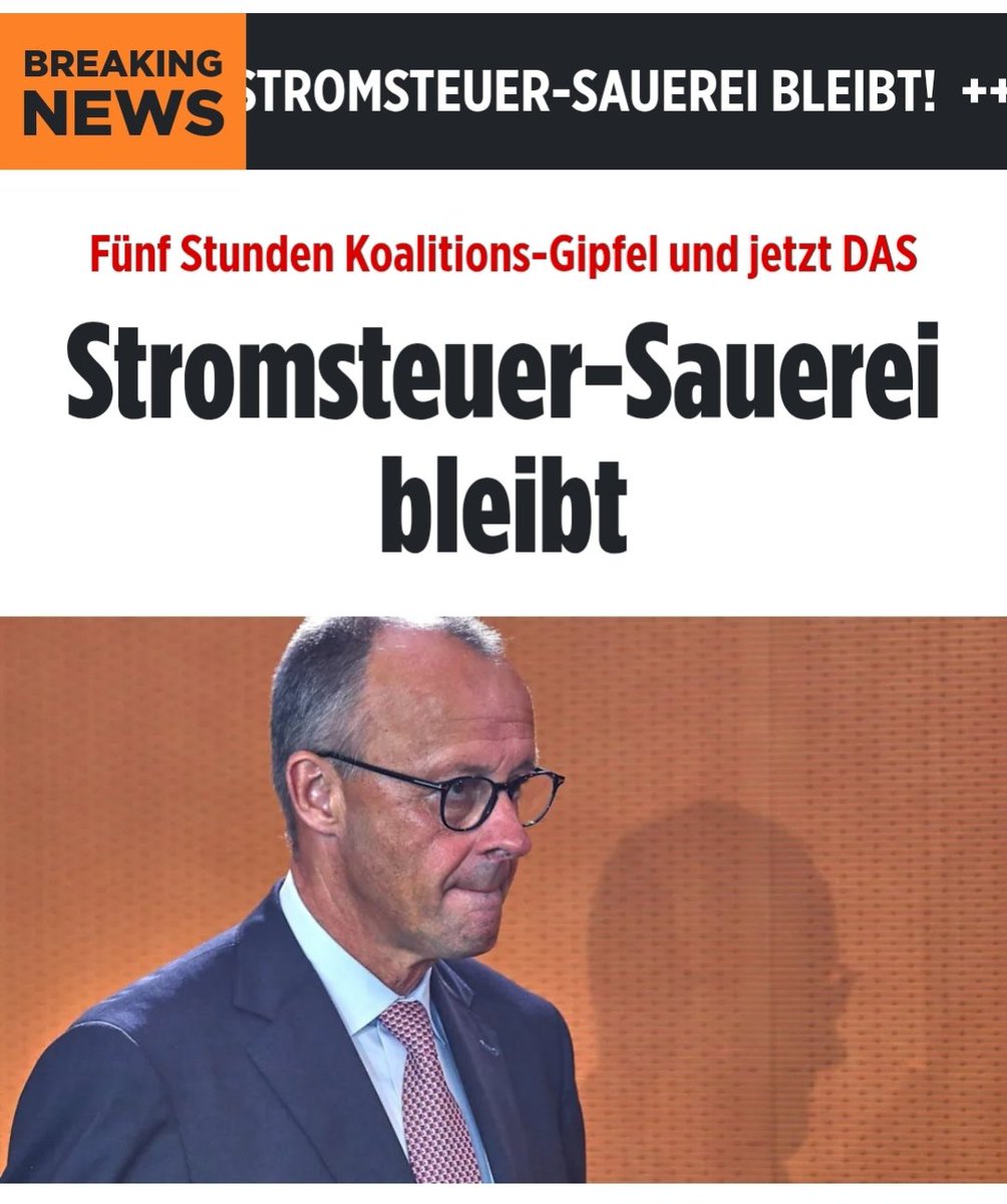 Weiß jemand ob Friedrich Merz noch Bundeskanzler ist oder schon Lars Klingbeil?!
Klingbeil hat heute Merz klargemacht, dass man im Haushalt auf massive Finanzprobleme zulaufen. GRUND:
MASSIVE STEIGENDE SOZIALAUSGABEN - BÜRGERGELD u.ä
Hier wird nur noch linke Politik gemacht.