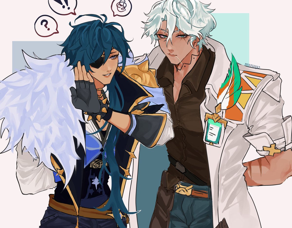 mizuijo's tweet image. #Kaeya #IFA #rkgk #artmoots