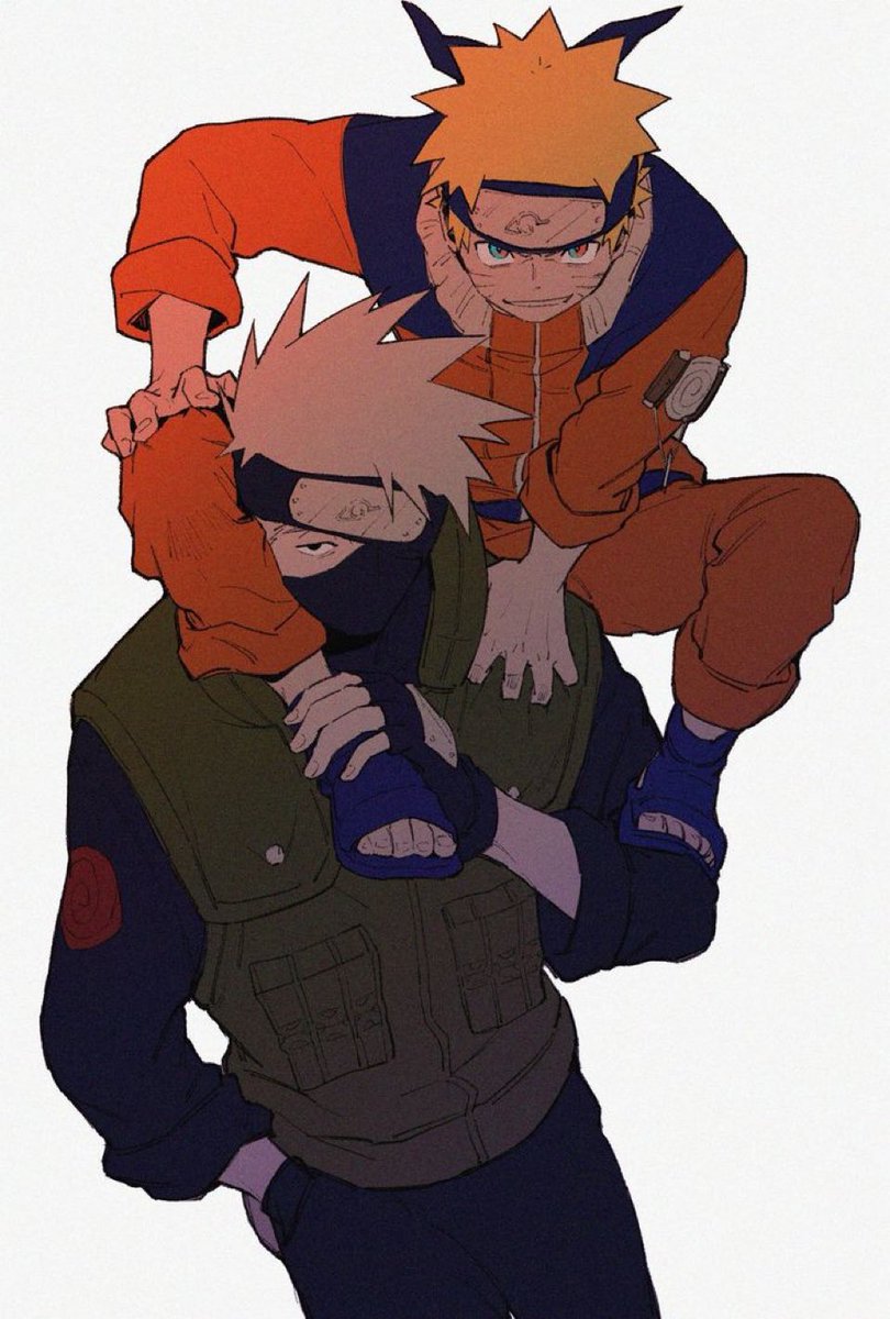 Rym_wallp's tweet image. Naruto and Kakashi