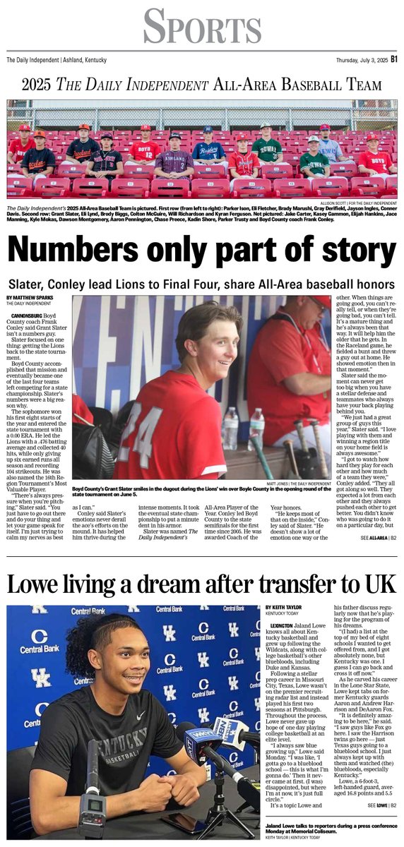 Matthew Sparks (@sparkswillfly35) on Twitter photo Thursday sports front! Local work by <a href="/thatphotoguy82/">Matt Jones</a> Allison Scott and me
Cameo by <a href="/keithtaylor21/">Keith Taylor</a> Thursday sports front! Local work by <a href="/thatphotoguy82/">Matt Jones</a> Allison Scott and me
Cameo by <a href="/keithtaylor21/">Keith Taylor</a>