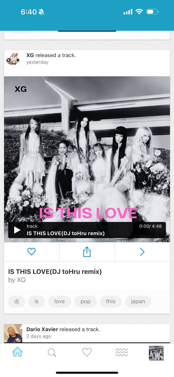 IS THIS LOVE(DJ toHru remix)  XG
を作ってみました。良かったら聞いてみてください☺️

djtohru.bandcamp.com/track/is-this-…