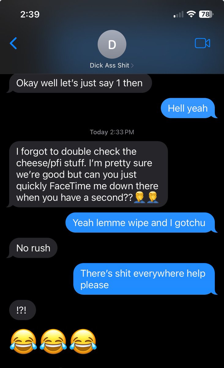 More boss interaction I’m still shocked I haven’t been fired in the like 3 years I’ve been messaging him like this