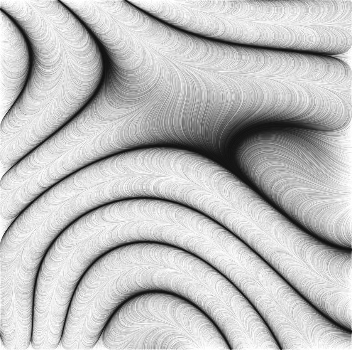 MALAYBANERJEE9's tweet image. Flow Field with Grayscale 
#creativecoding #flowfield #digitalart #abstractart #generativeart