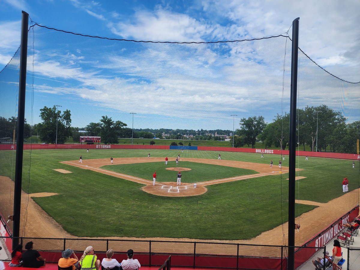 Jason Van Arkel (@jvapxp) on Twitter photo Legion Memorial Field for a matchup of conference champions, <a href="/OHS_Bulldogs/">Ottumwa High School Activities</a> baseball vs. Ames. Pregame starts at 4:45 on bulldogsnetwork.tv! Legion Memorial Field for a matchup of conference champions, <a href="/OHS_Bulldogs/">Ottumwa High School Activities</a> baseball vs. Ames. Pregame starts at 4:45 on bulldogsnetwork.tv!