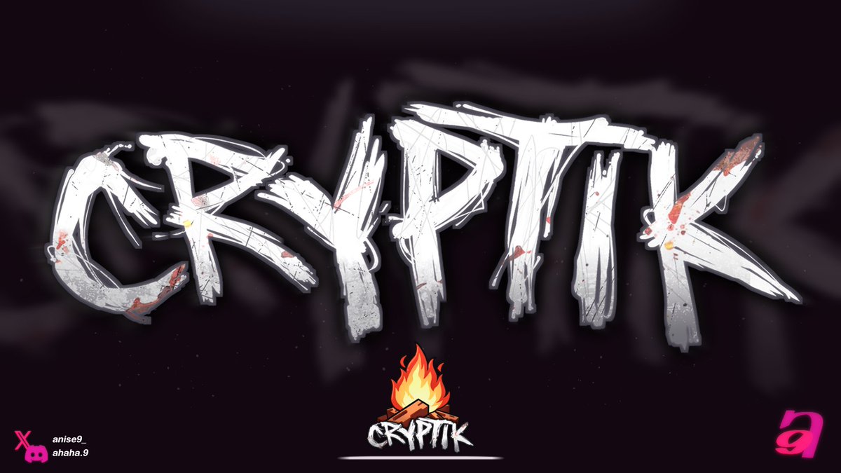 anise9_'s tweet photo. "Cryptik" logo &amp; icon commission on discord  

📮dc: ahaha.9

#ROBLOX #RobloxArt #RobloxDev #RobloxLogo https://t.co/dD2xRoar6a
